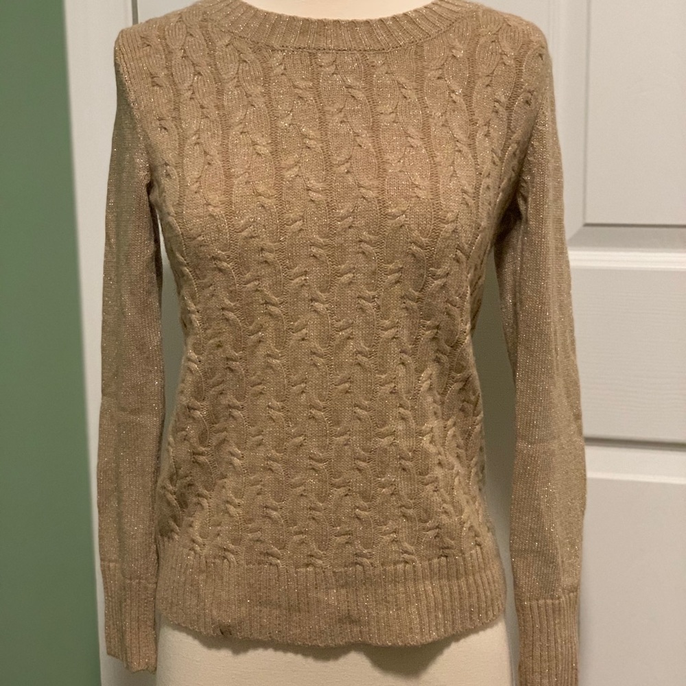Great Banana Republic sweater with some shine!